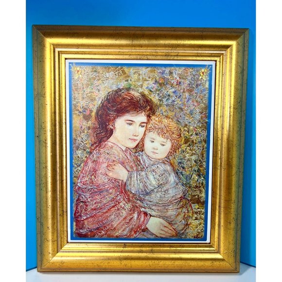 Edna Hibel Art Tile 